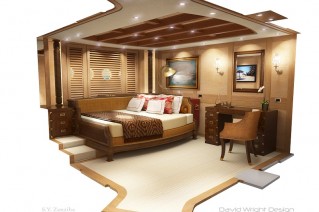 Super yacht ZanZibas luxury interior